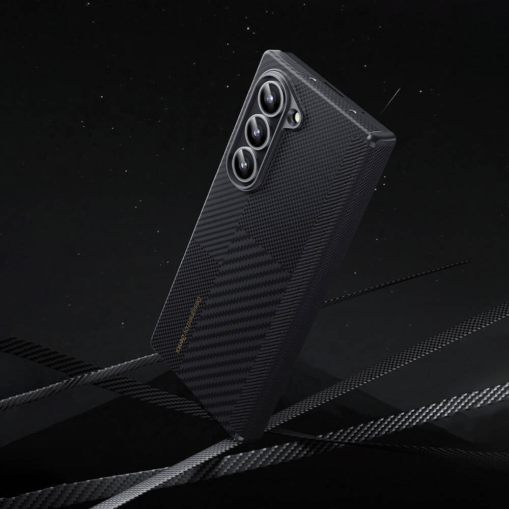 Benks Montage ArmorAir Galaxy Z Fold 6 Karbon Fiber Kevlar Kılıf Benks Montage ArmorAir Galaxy Z Fold 6 Karbon Fiber Kevlar Kılıf